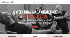 Desktop Screenshot of kravmaga-sf.com